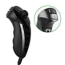Carica l'immagine nel visualizzatore di Gallery, JFUNE 2 Paia Wii Telecomando e Nunchuckcon Controller e telecomandi wii set