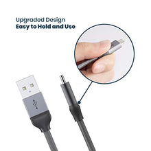 Carica l'immagine nel visualizzatore di Gallery, RAMPOW Cavo USB Type C 【2 Pezzi* 2 Metri】 C Ricarica 2M, Grigio