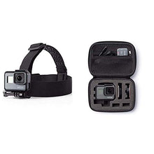 Carica l'immagine nel visualizzatore di Gallery, AmazonBasics - Fascia da testa per fotocamera/videocamera GoPro &amp; Extra-Small