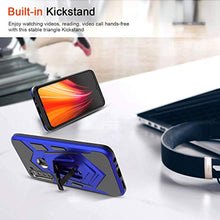 Carica l'immagine nel visualizzatore di Gallery, LeYi Cover Xiaomi Redmi Note 8 con Vetro 8 Azzurro/Blu