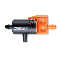 Carica l'immagine nel visualizzatore di Gallery, Claber 91217 Irrigatore Goccia in Linea, Nero