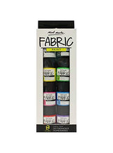 Carica l'immagine nel visualizzatore di Gallery, MONT MARTE Set Colori per Tessuti - 8 pezzi x 20ml - Pitture Permanenti...