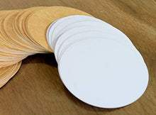 Carica l'immagine nel visualizzatore di Gallery, eSplanade Sottobicchieri usa e getta, realizzati con carta Marrone Rotondo. - Ilgrandebazar