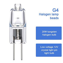 Carica l'immagine nel visualizzatore di Gallery, Vicloon G4 Lampada Alogena, Lampadine Luce, 20W Luce Calda, 20pcs 20w