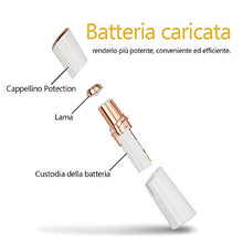 Carica l'immagine nel visualizzatore di Gallery, Epilatore Viso per Peli Facciali Donna Flawless, Rasoio Trimmer...
