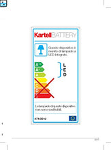 Carica l'immagine nel visualizzatore di Gallery, Kartell Battery Lampada da Tavolo, Cristallo [Classe di efficienza - Ilgrandebazar