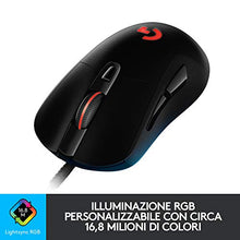 Carica l'immagine nel visualizzatore di Gallery, Logitech G403 HERO 16K, mouse gaming, LIGHTSYNC RGB, leggero 87 g + 10 g...