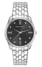 Carica l'immagine nel visualizzatore di Gallery, Pierre Cardin Châtelet - Orologio da polso al quarzo, Nero/Argento/Argento. - Ilgrandebazar