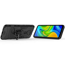 Carica l'immagine nel visualizzatore di Gallery, AILRINNI Cover per Xiaomi Redmi Note 9 - Pellicola Protettiva in Vetro Nero
