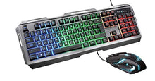 Carica l'immagine nel visualizzatore di Gallery, Trust Gaming GXT 845 Tural USB, Kit Tastiera con LED, Anti-Ghosting, 12...