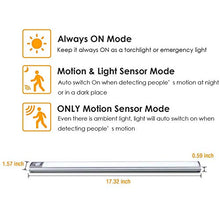 Carica l'immagine nel visualizzatore di Gallery, Luce Sensore di Movimento, LOFTer LED Sottopensile Ricaricabile a 66led - Ilgrandebazar
