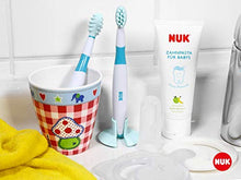 Carica l'immagine nel visualizzatore di Gallery, NUK 10256396 - Set per l'igiene orale dei bambini, composto da dentifricio... - Ilgrandebazar
