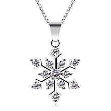 Carica l'immagine nel visualizzatore di Gallery, B.Catcher collana in argento con pendente zircone a forma di fiocco di... - Ilgrandebazar