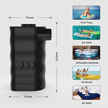 Carica l'immagine nel visualizzatore di Gallery, morpilot Pompa d'Aria Elettrica Senza Fili,12V DC/USB Ricarica,...