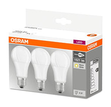Carica l'immagine nel visualizzatore di Gallery, Osram Base CLAS a Lampada LED E27, 13 W, Luce Calda, 3 Lamp [Classe di... - Ilgrandebazar