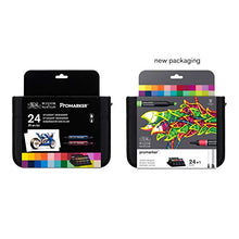 Carica l'immagine nel visualizzatore di Gallery, Winsor &amp; Newton Promarker Student Set - Astuccio Con 24 Sets, Design - Ilgrandebazar