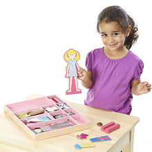Carica l'immagine nel visualizzatore di Gallery, Melissa and Doug Gioco magnetico Abby &amp; Emma Dress-up Set, Multicolore - Ilgrandebazar