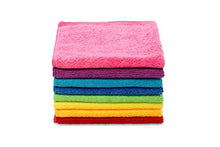 Carica l'immagine nel visualizzatore di Gallery, Vileda Microfibre Colors, Panni in Microfibra, Lavabili in Lavatrice, Riutilizzabili, Multicolore, 30x 30 cm , 8 Pezzi