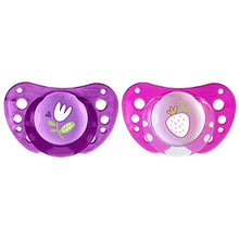 Carica l'immagine nel visualizzatore di Gallery, Chicco 00075035110000 Physio Air in Silicone, Ciuccio per Bimba, Rosa/Neutro - Ilgrandebazar