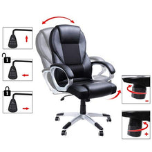Carica l'immagine nel visualizzatore di Gallery, SONGMICS Sedia da UfficioStabile, Resistente, Durevole, Altezza Regolabile,... - Ilgrandebazar