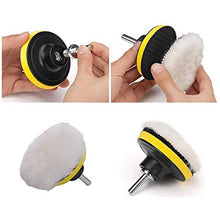 Carica l'immagine nel visualizzatore di Gallery, Hengda 3"/ 80mm Tamponi per lucidatura Kit Auto con Adattatore...