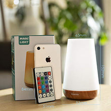 Carica l'immagine nel visualizzatore di Gallery, Auxmir Luce Notturna Bambini Lampada da Comodino Colorata LED con 13...