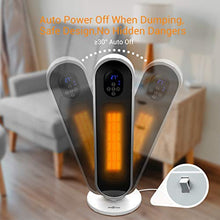 Carica l'immagine nel visualizzatore di Gallery, Termoventilatore Ceramica con Telecomando, PTC Riscaldatore Elettrico... - Ilgrandebazar