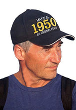 Carica l'immagine nel visualizzatore di Gallery, Bombo Cappello per Compleanno 70 Anni Nero