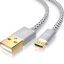 Carica l'immagine nel visualizzatore di Gallery, CSL - 3m Cavo Micro USB a Nylon Intrecciato e connettore in E: 3,0m - Ilgrandebazar