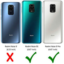 Carica l'immagine nel visualizzatore di Gallery, MOBESV Custodia Xiaomi Redmi Note 9 PRO, Cover a Libro Nero/Blu