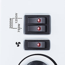 Carica l'immagine nel visualizzatore di Gallery, Tristar KA-5914 Stufa Elettrica Funzione Turbo, 2000 W, Bianco - Ilgrandebazar
