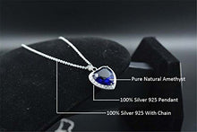 Carica l'immagine nel visualizzatore di Gallery, AILUOR - Collana, in argento Sterling, con ciondolo a forma di cuore... - Ilgrandebazar