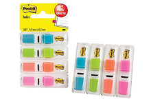 Carica l'immagine nel visualizzatore di Gallery, Post-it Miniset Segnapagina Mini, Celeste/Lime/Arancione/Rosa