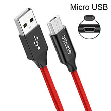 Carica l'immagine nel visualizzatore di Gallery, GIANAC Cavo Micro USB, [4 Pezzi:0.5m,1m,2m,3m] Nylon 4pack(0.5m 1m 2m 3m) - Ilgrandebazar