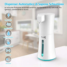 Carica l'immagine nel visualizzatore di Gallery, KLAS REMO Dispenser Sapone Automatico, 400ML Bianco(nuova Versione)