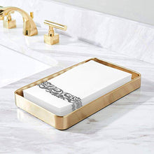 Carica l'immagine nel visualizzatore di Gallery, Asciugamani usa e getta e tovaglioli decorativi da bagno, 100pcs, Silver 01 - Ilgrandebazar