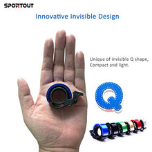 Carica l'immagine nel visualizzatore di Gallery, Sportout - Mini Campanello per Bicicletta, in Lega di Alluminio, con Nero