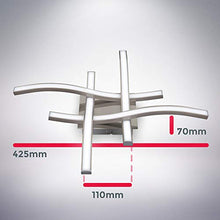 Carica l'immagine nel visualizzatore di Gallery, Plafoniera LED, luce bianca neutra 4000K, LED integrati 20W 2.000Lm,...