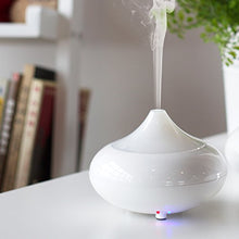 Carica l'immagine nel visualizzatore di Gallery, Simpeak 100 ML Diffusore di Aroma ad Ultrasuoni Umidificatore Luce Bianco