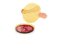 Carica l'immagine nel visualizzatore di Gallery, Tescoma Delícia Reticolo Tagliapasta per Crostata, Plastica, Giallo/Bianco - Ilgrandebazar