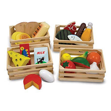 Carica l'immagine nel visualizzatore di Gallery, Melissa and Doug Giochi di legno Set cibo in Multicolore