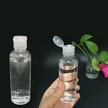 Carica l'immagine nel visualizzatore di Gallery, Ealicere 6 bottiglie di plastica da 100 ml con due imbuti, flaconi per la...
