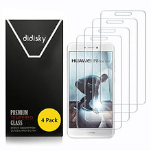 Carica l'immagine nel visualizzatore di Gallery, Didisky Pellicola Protettiva in Vetro Temperato per Huawei P8 Lite 2017, [4... - Ilgrandebazar