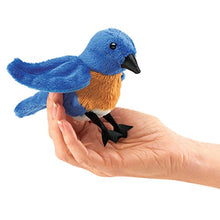 Carica l'immagine nel visualizzatore di Gallery, Folkmanis - Peluche di Uccello Sialia Multicolore - Ilgrandebazar
