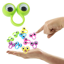 Carica l'immagine nel visualizzatore di Gallery, Occhi da Dito,30 Pack Occhio Dito Marionette in 5 Colori Burattini Dito... - Ilgrandebazar