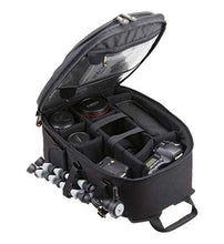 Carica l'immagine nel visualizzatore di Gallery, AmazonBasics- Zaino per fotocamera SLR + accessori, colore: Nero