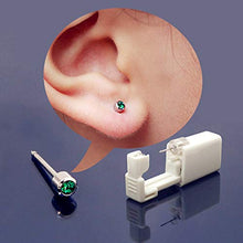 Carica l'immagine nel visualizzatore di Gallery, 6 pistole usa e getta per piercing all'orecchio, con orecchini, indolore,... - Ilgrandebazar