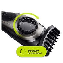 Carica l'immagine nel visualizzatore di Gallery, Braun BT7240 Regolabarba Uomo, Rifinitore, Nero/Grigio Metallizzato