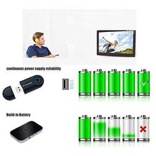 Carica l'immagine nel visualizzatore di Gallery, Aigoss Trasmettitore Bluetooth, Aupolo Adattatore Wireless Portatile Nero - Ilgrandebazar