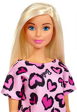 Carica l'immagine nel visualizzatore di Gallery, Barbie- Bambola Bionda con Abito Rosa Cuoricini e Scarpe Giocattolo per... - Ilgrandebazar